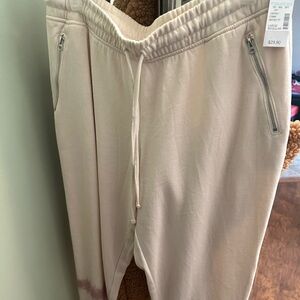 Maurices Cream Track Pants